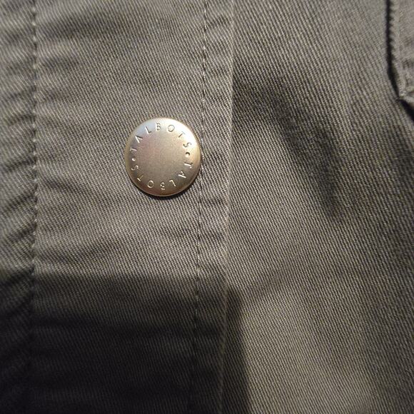 Talbots Military Utility Field Jacket Womens Plus 1X Green Coat 90s Y2K Gorpcore - Picture 7 of 13